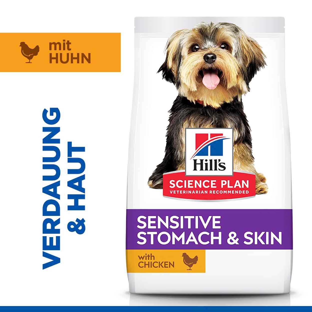 Hills Science Plan Hund Sensitive Stomach Skin Small & Mini Adult Huhn 1,5kg