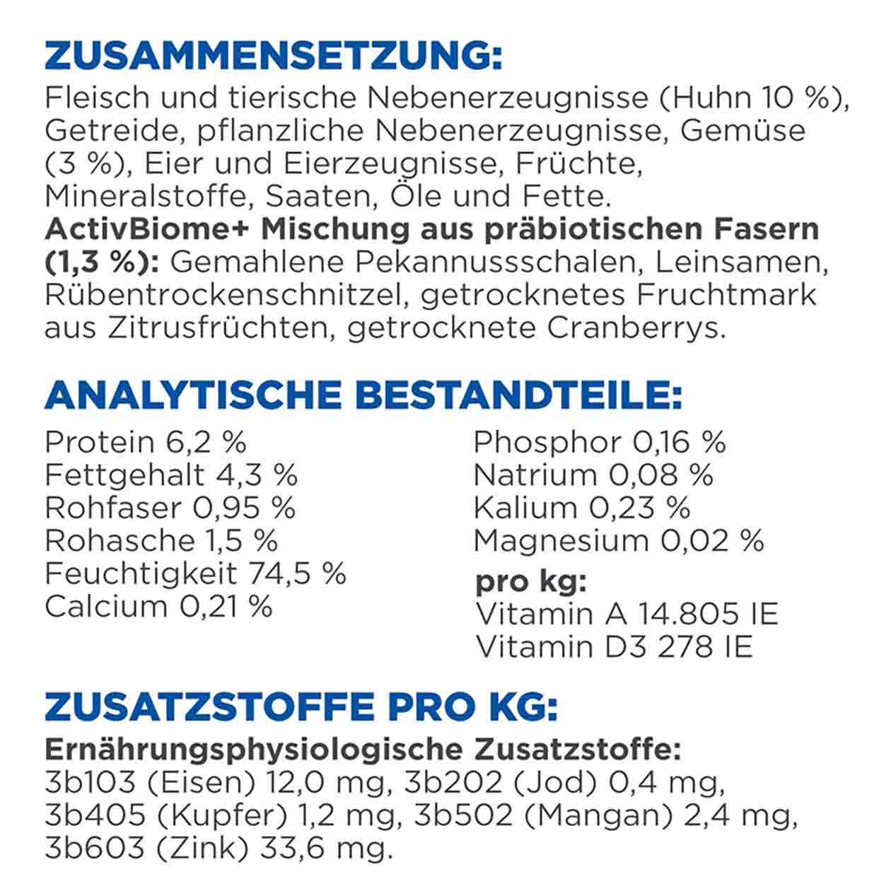 Hills Science Plan Hund Perfect Digestion Adult Huhn Gemüse 12x363g