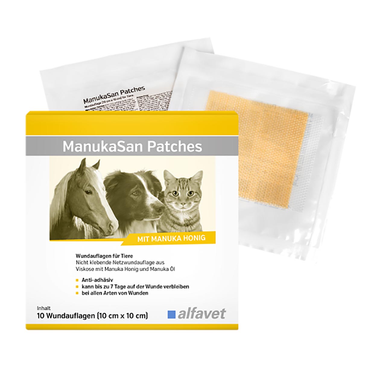 ManukaSan Patches 10Stk