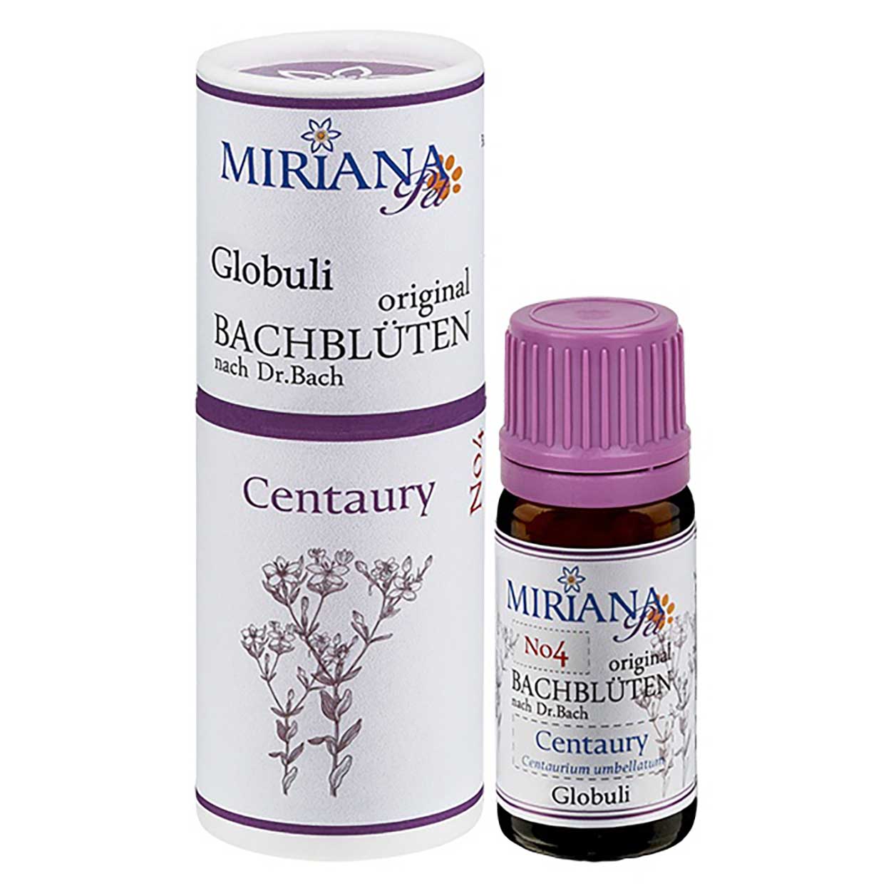 Bachblüten 4 Centaury Globuli 10g