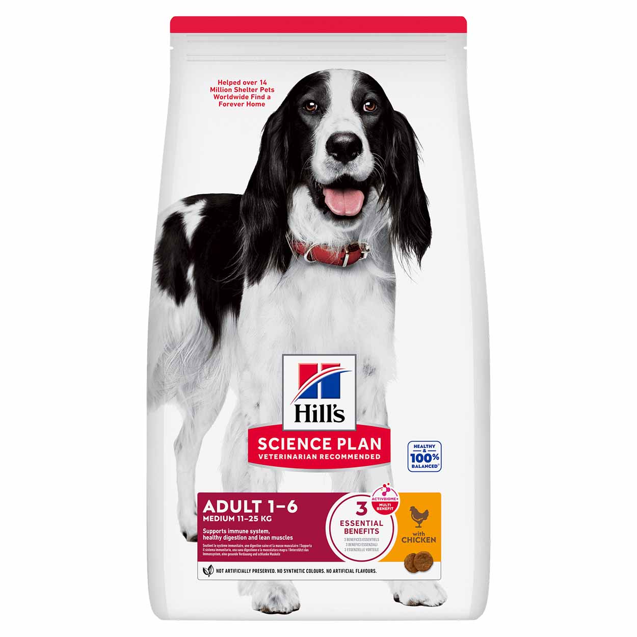 Hills Science Plan Hund Medium Adult Huhn 6kg