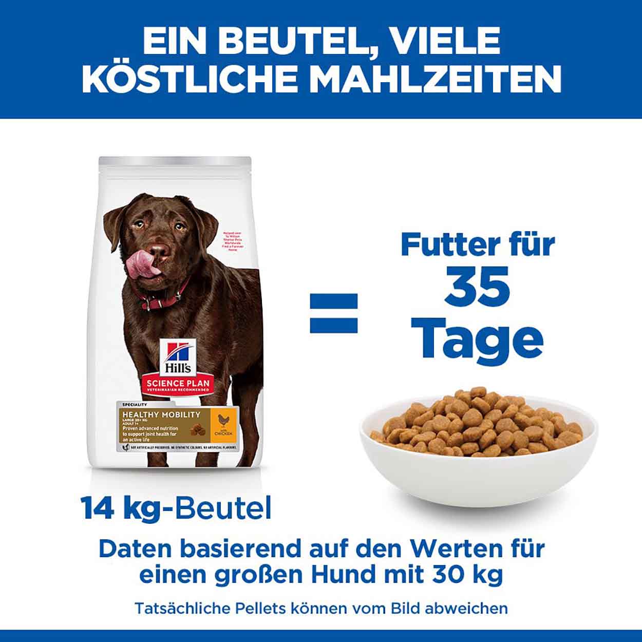 Hills Science Plan Hund Healthy Mobility Large Breed Adult Huhn 14kg