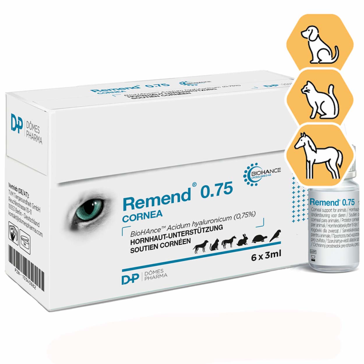 Remend Cornea Augenpflege Gel 3ml