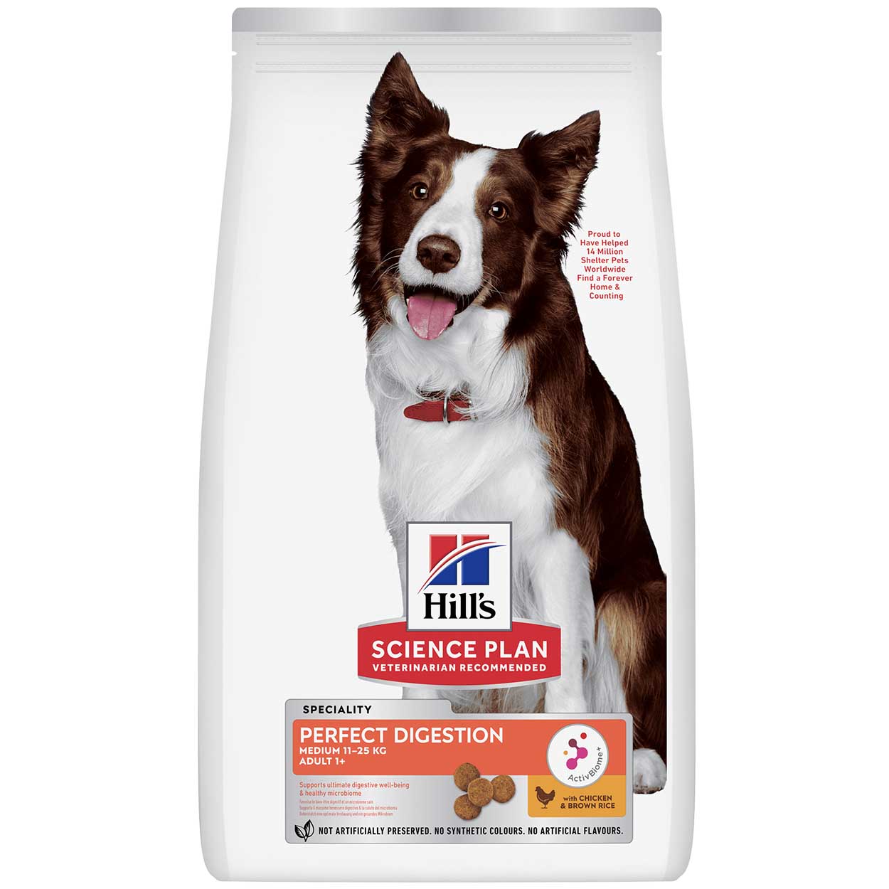 Hills Science Plan Hund Perfect Digestion Medium Adult Huhn 14kg
