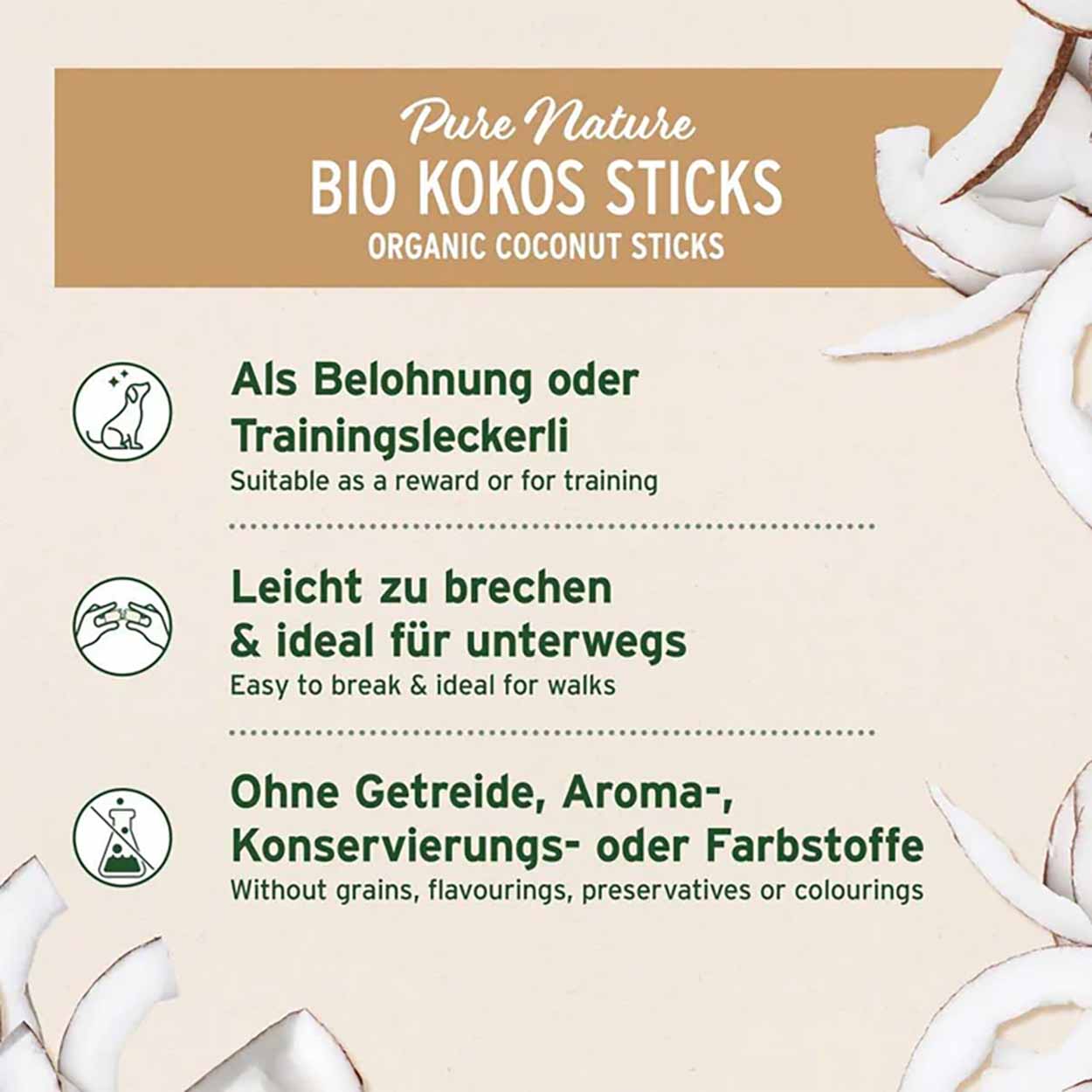 AniForte Kokos-Sticks 500g
