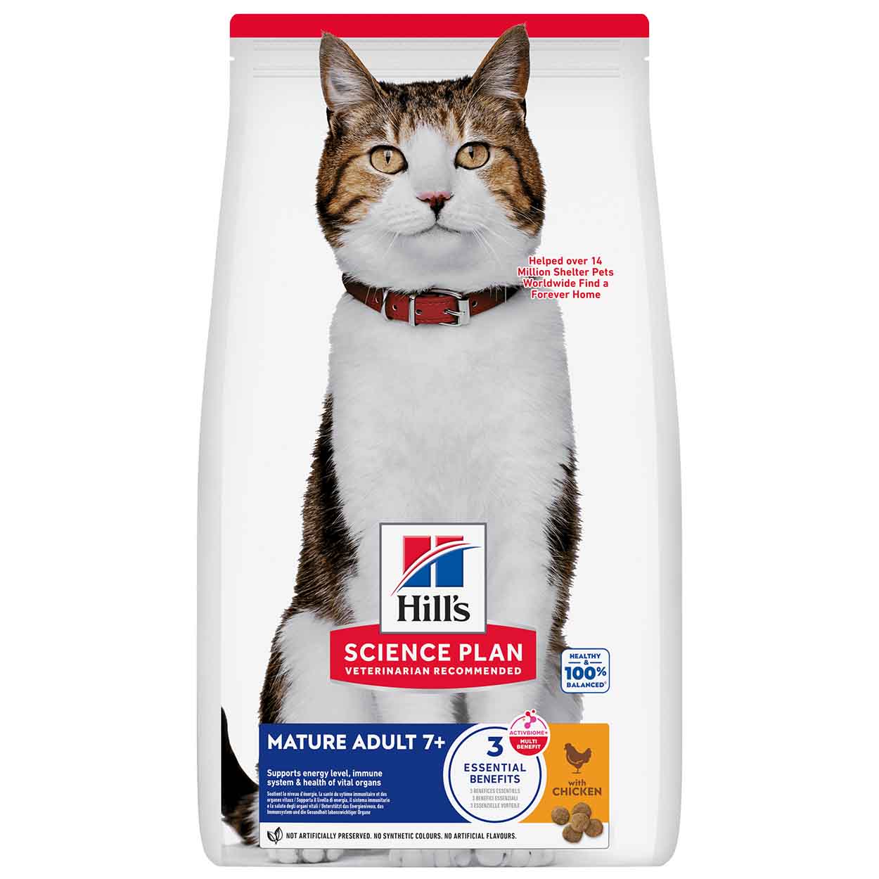Hills Science Plan Katze Mature Adult 7+ Huhn 3kg 
