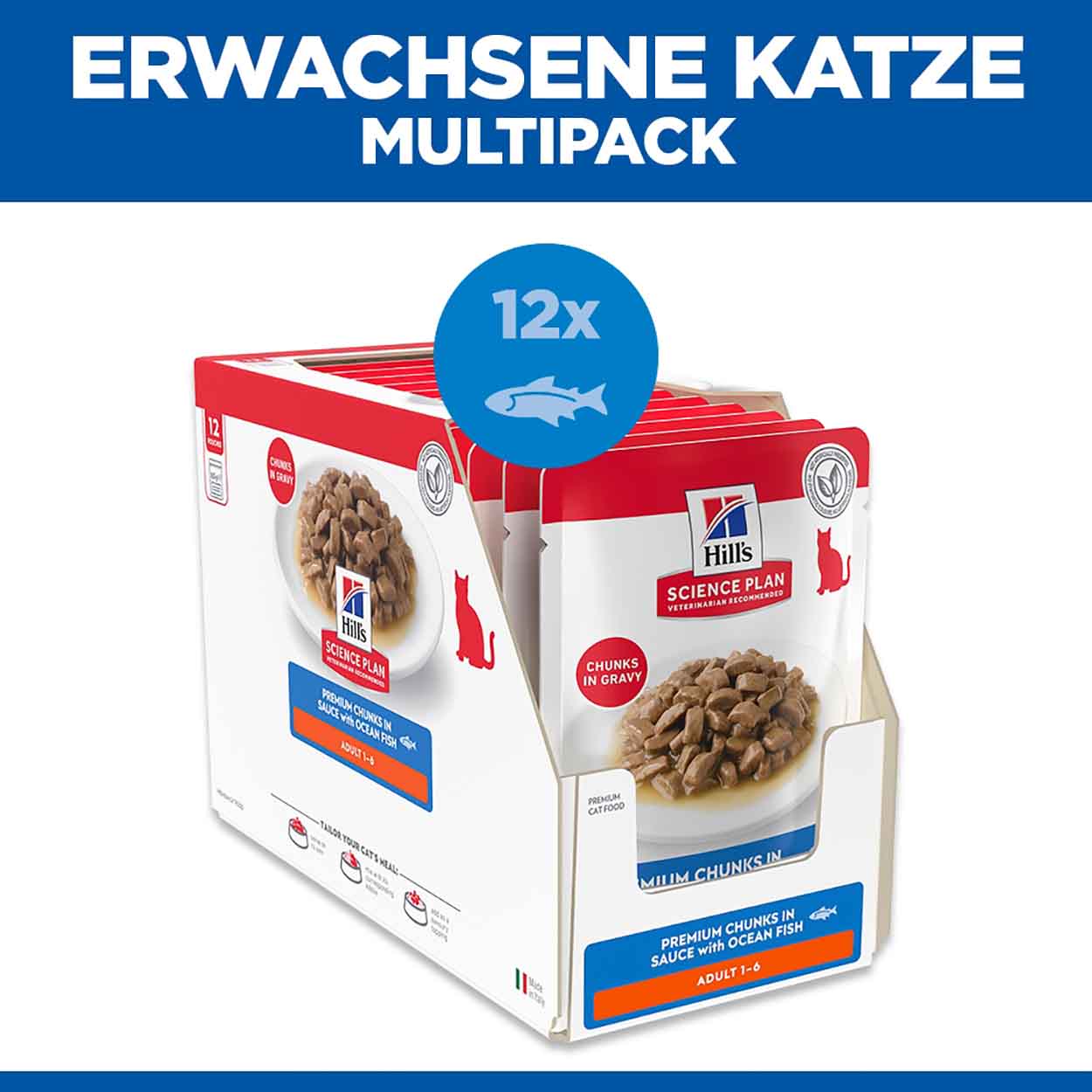 Hills Science Plan Katze Adult Seefisch 12x85g