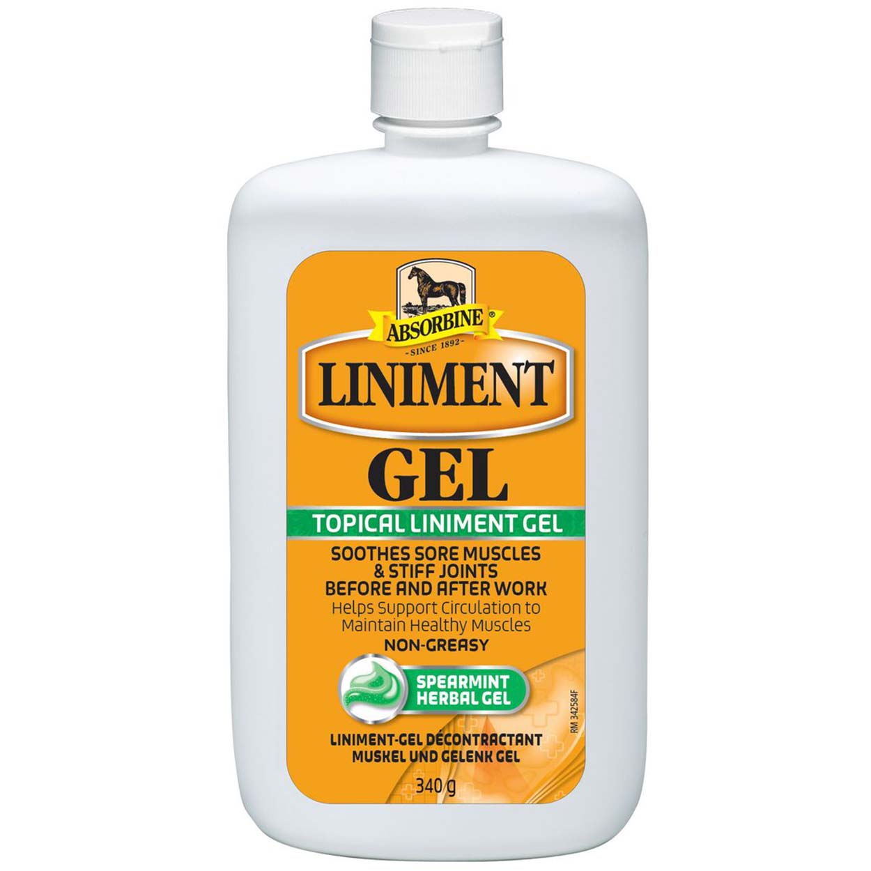 Absorbine veterinary liniment gel