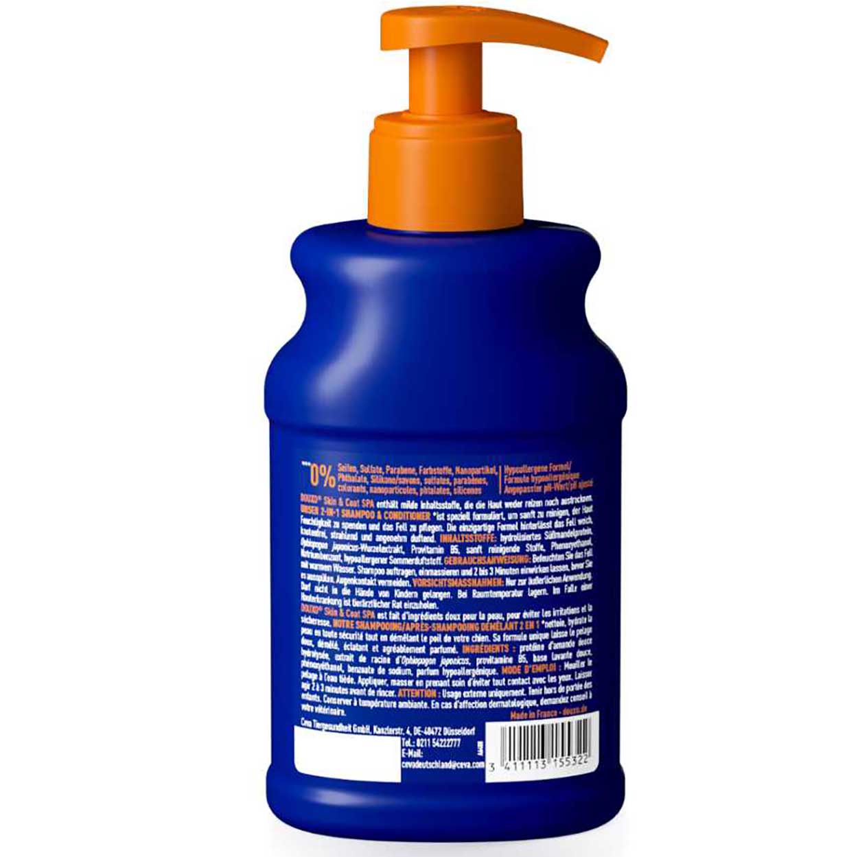 DOUXO SPA 2-In-1 Shampoo & Conditioner 250ml DOUXO SPA 2-In-1 Shampoo & Conditioner 250ml