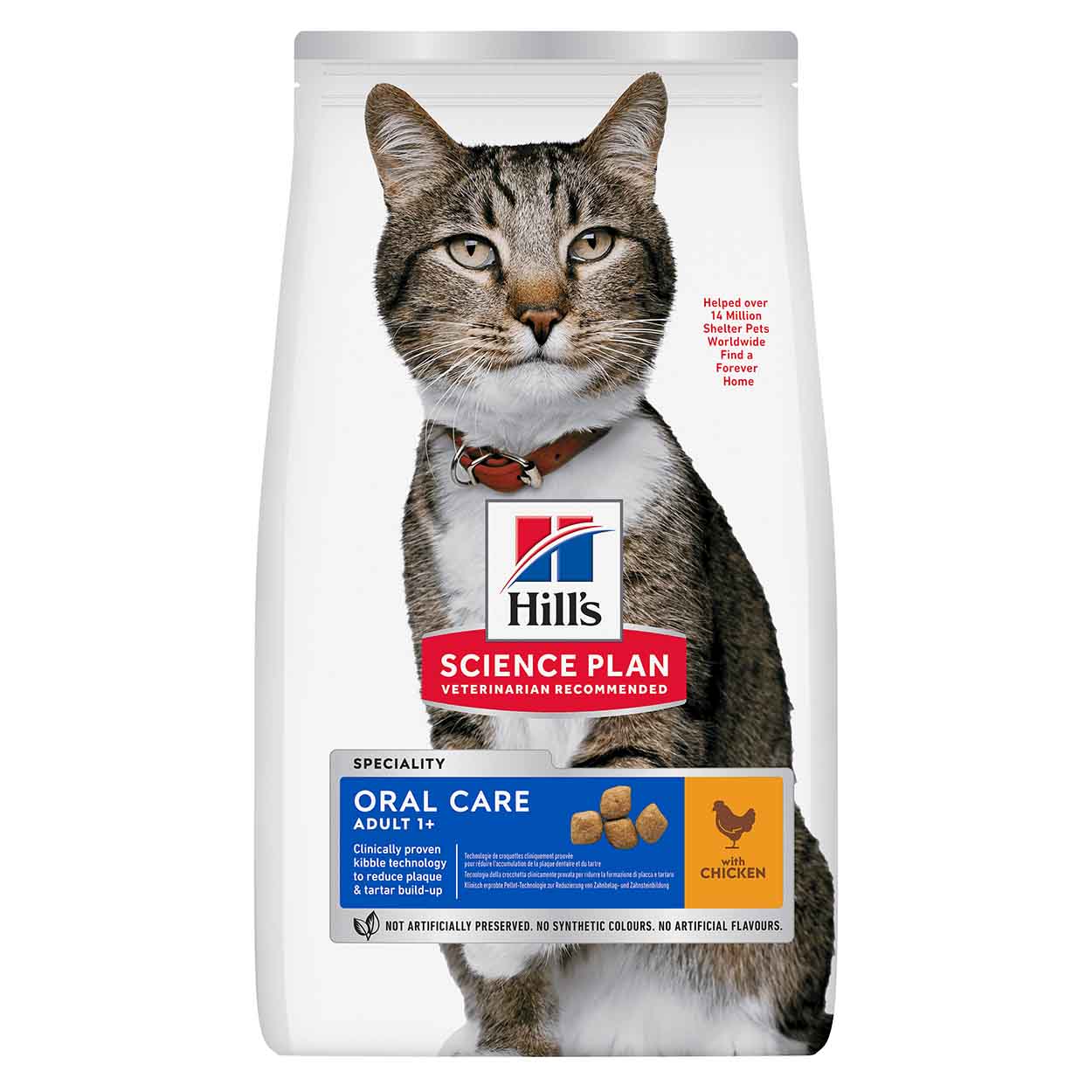 Hills Science Plan Katze Oral Care Adult Huhn 7kg