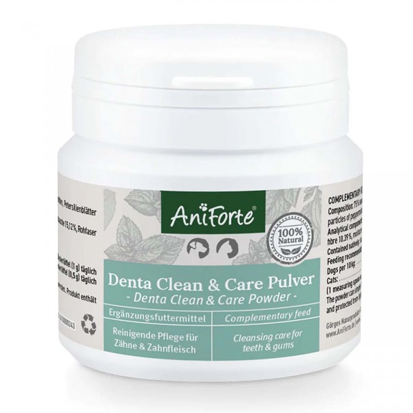 AniForte Denta Clean and Care Pulver 80g