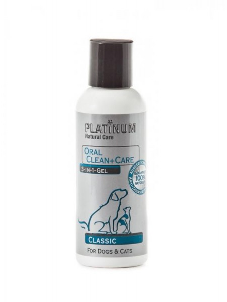 Platinum oral clean+care Classic Gel Hund Katze Zahnstein