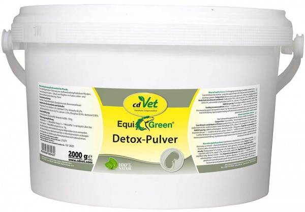 cdVet EquiGreen Detox Pulver