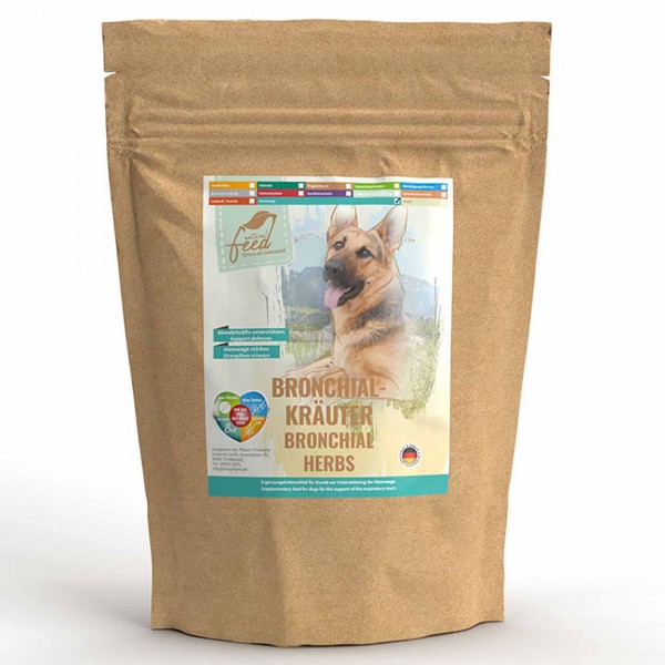 Natural Feed Bronchialkräuter Hund 250g