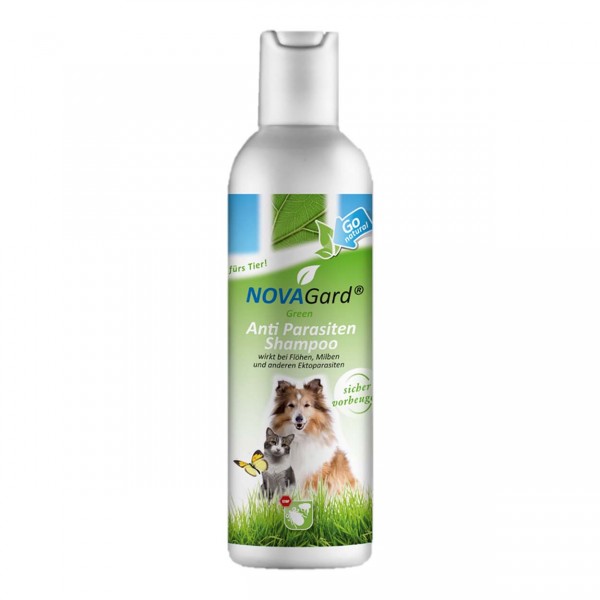 NovaGard Green Anti Parasiten Shampoo für Hunde und Katzen