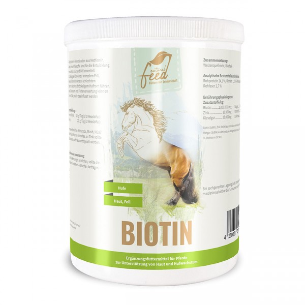 Natural Feed Biotin Pferd 750g