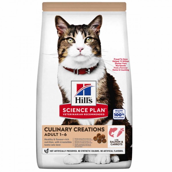 Hills Science Plan Culinary Creations Katze Adult Lachs 10kg