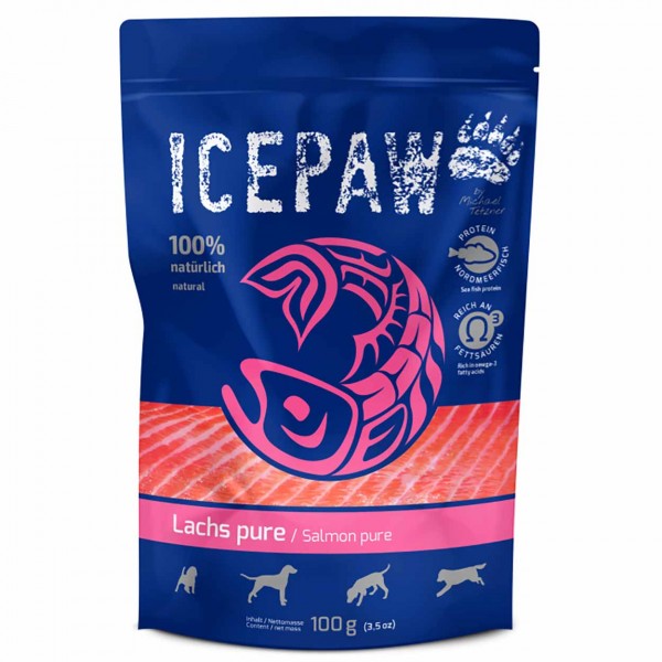 Icepaw Lachs Pure 12x100g