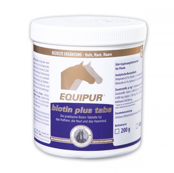 Equipur biotin Plus tabs 400g