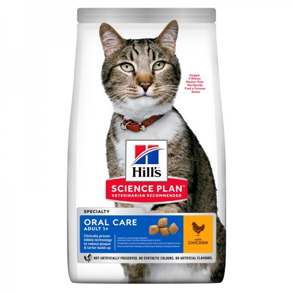 Hills Science Plan Katze Oral Care Adult Huhn 7kg
