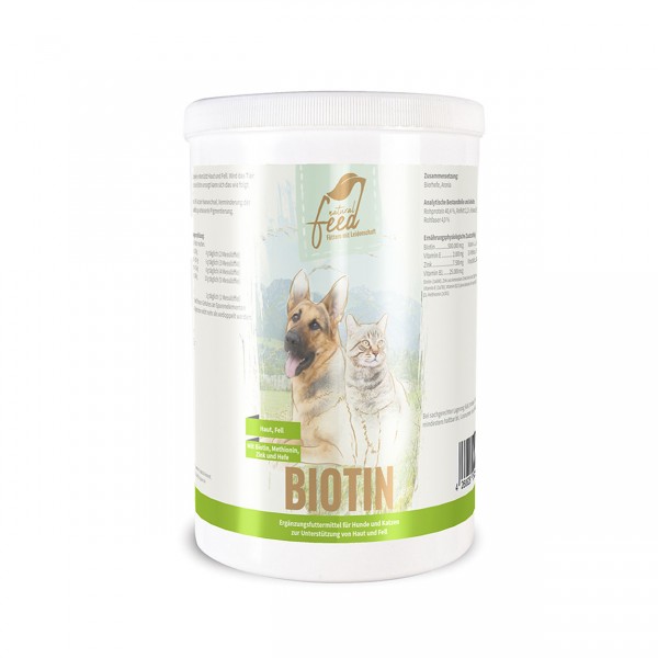 Natural Feed Biotin Hund 500g