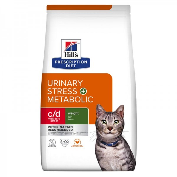 Hills Feline c/d multicare urinary stress Metabolic 1,5kg