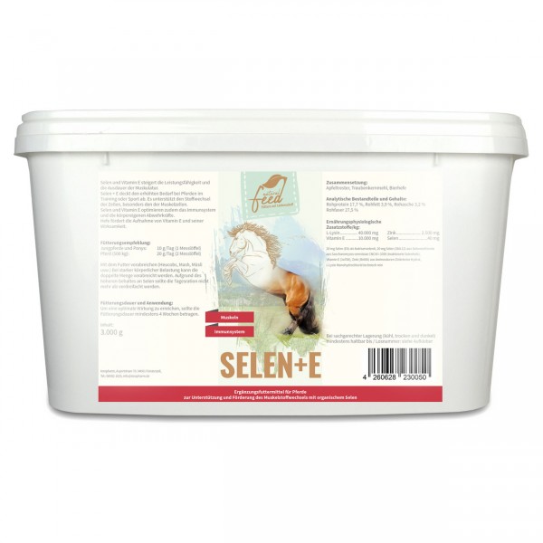 Natural Feed Selen + E 3000g