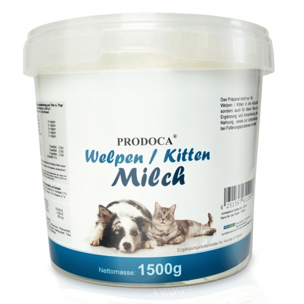 Prodoca Welpenmilch 500g MHD 10-2022