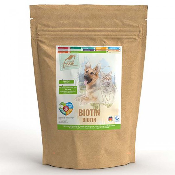 Natural Feed Biotin Hund 100g
