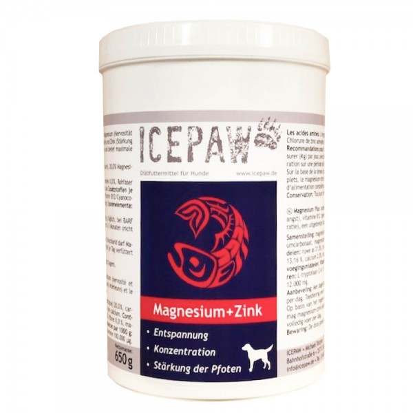 Icepaw Magnesium Zink 650g