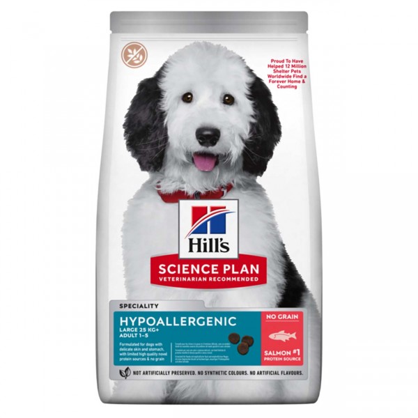 Hills Science Plan Hund Hypoallergenic Large Breed Adult Lachs 14kg