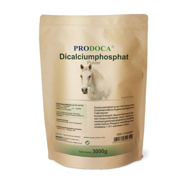 Prodoca Dicalciumphosphat Pulver Pferd