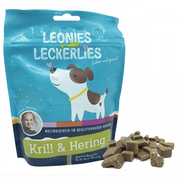 Icepaw Leonies Leckerlies Krill & Hering 125g