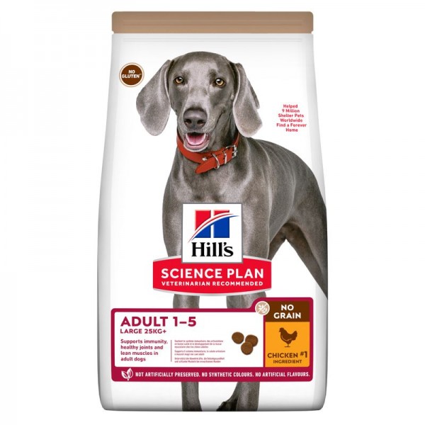 Hills Science Plan Hund no Grain Large Breed Adult Huhn 14kg