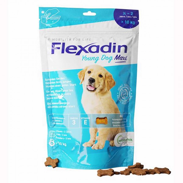 Flexadin Young Dog Maxi 60 Chews