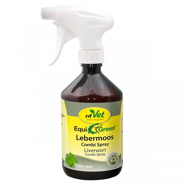 cdVet EquiGreen Lebermoos Combi Spray 500ml