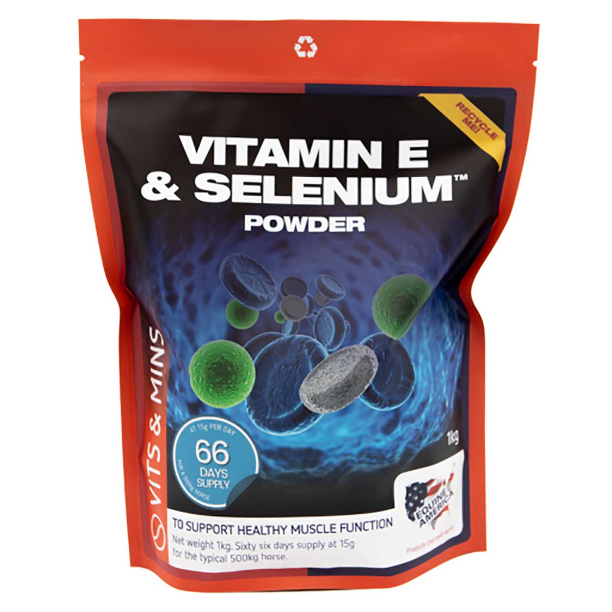 Annimally Vitamin E / Selen & Lysin Für Pferde 800g